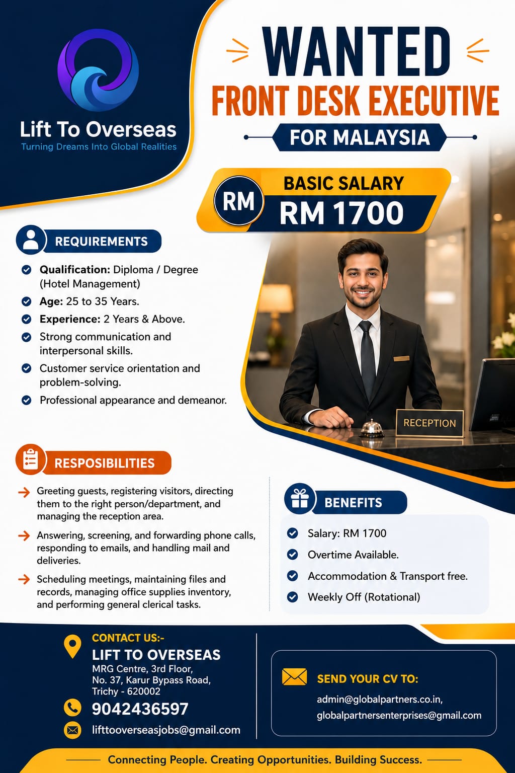 FRONT DESK EXECTIVE
