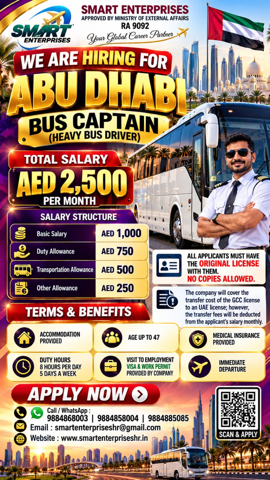 (HEAVY BUS DRIVER)