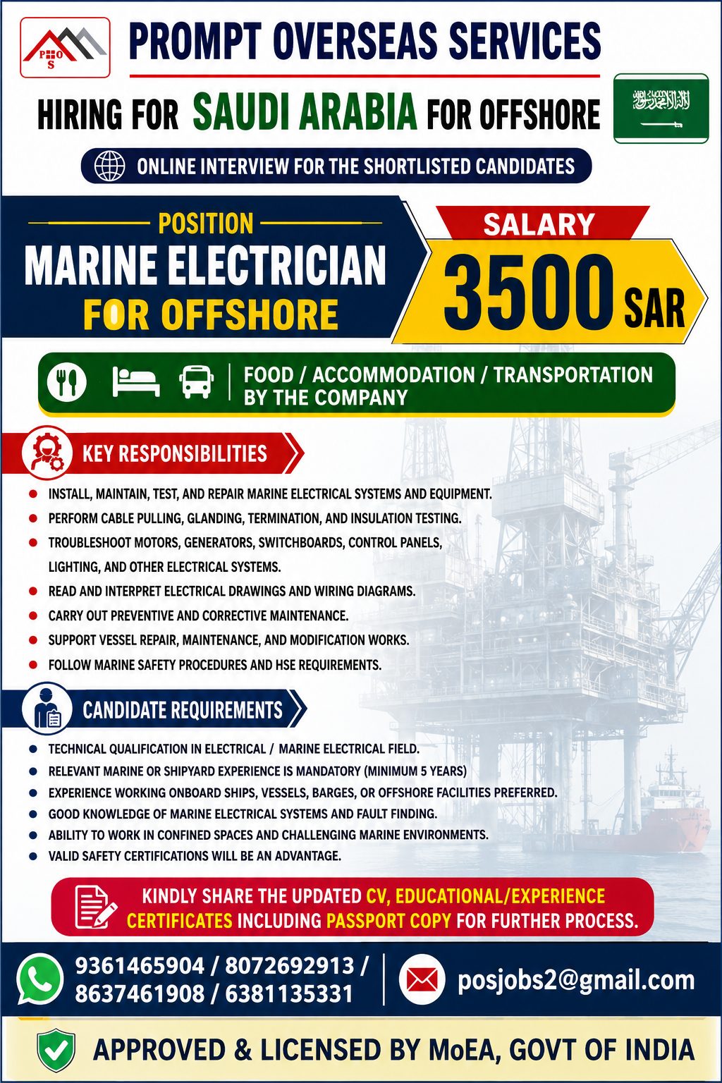 MARINE ELECTRICIAN