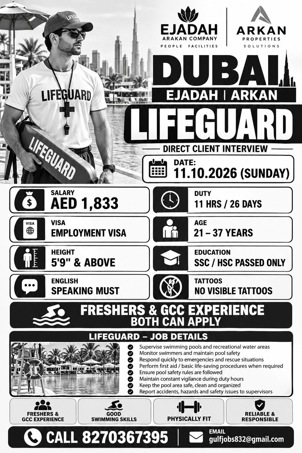 Lifeguard&& — VG TRAVELS, United Arab Emirates, United Arab Emirates
