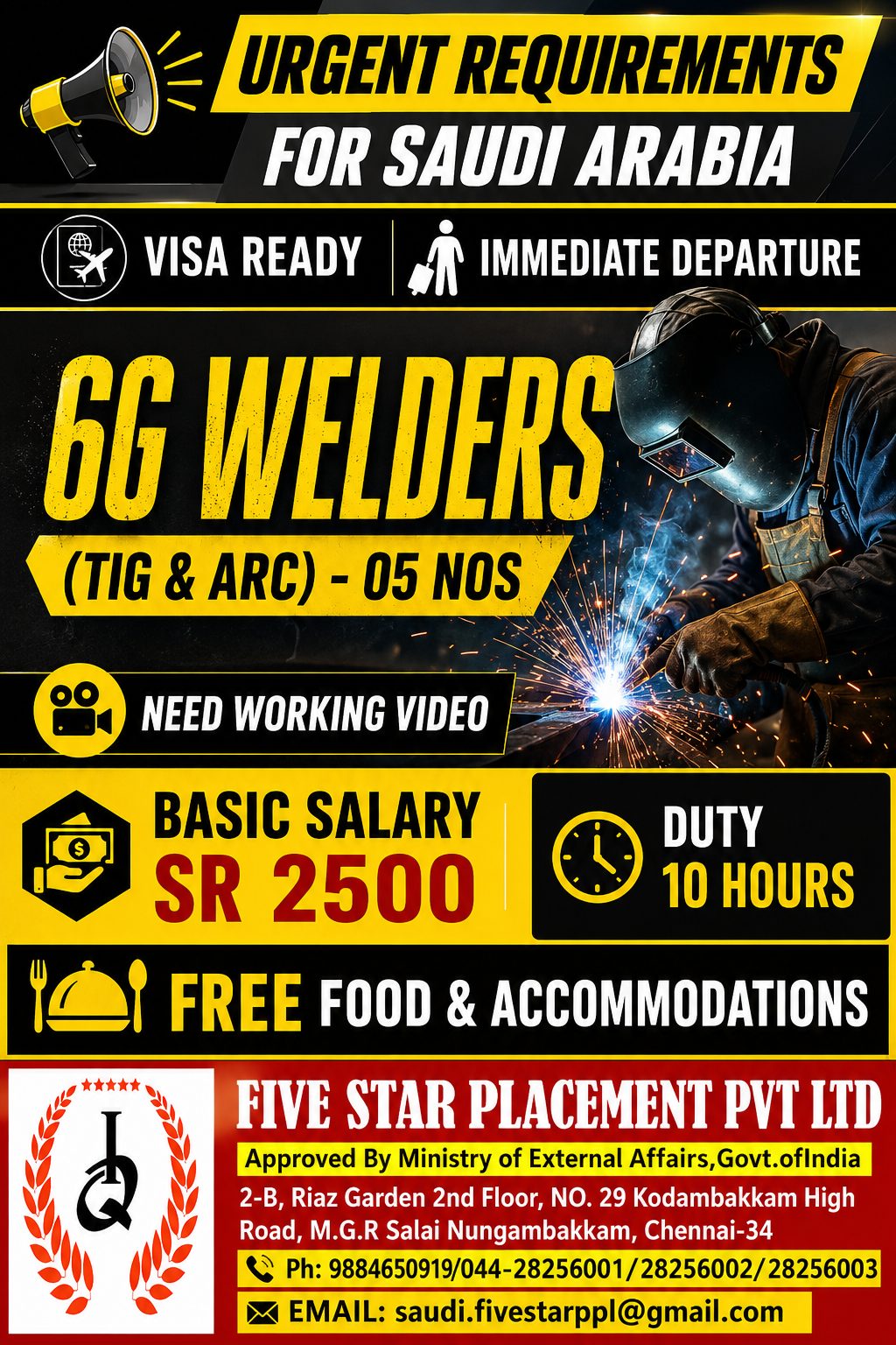6G WELDERS