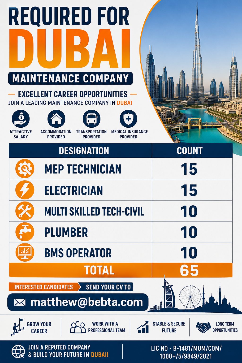 required for uae — Bhatia Employment Pvt Ltd, uae