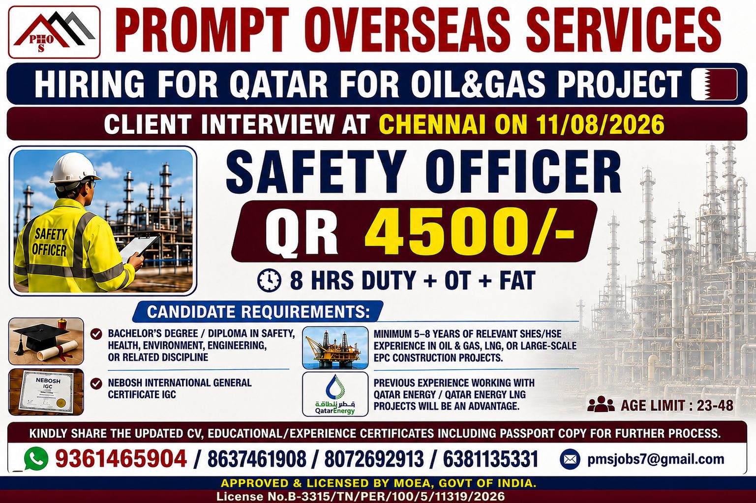 HSE OFFICER