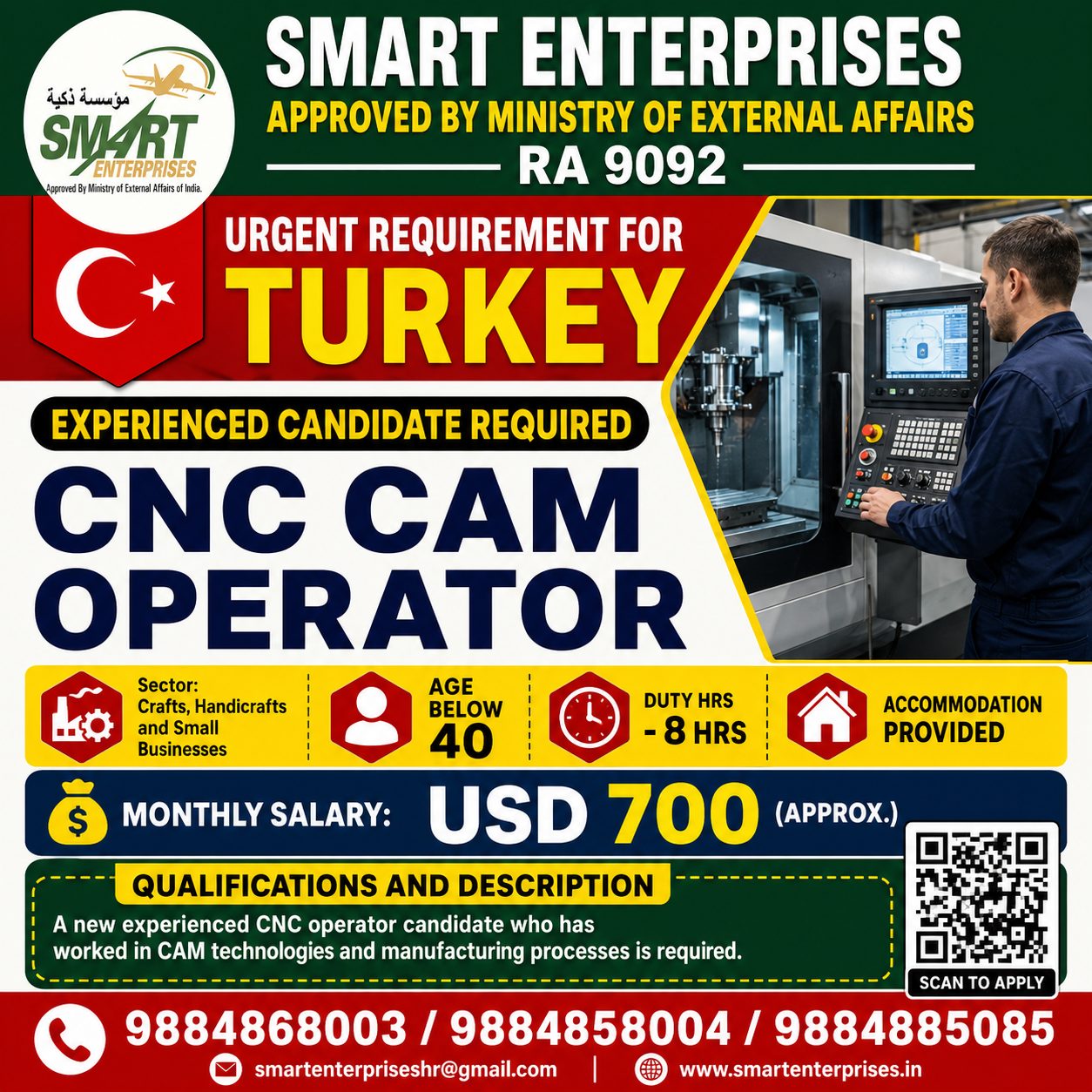 CNC CAM OPERATOR