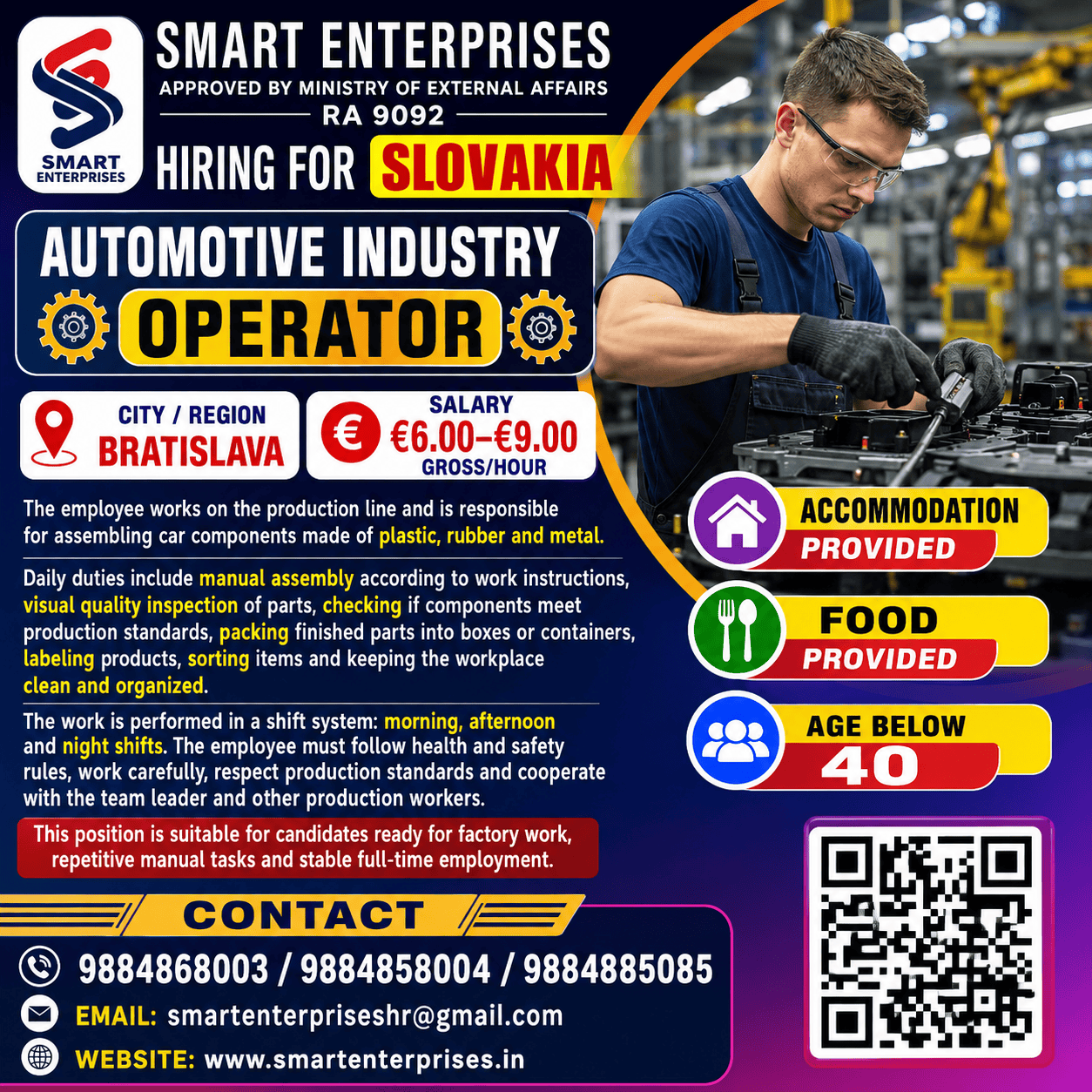 Automotive Industry Operator