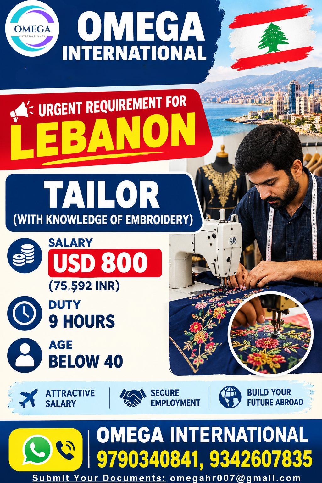 Tailor with Knowledge of Embroidery