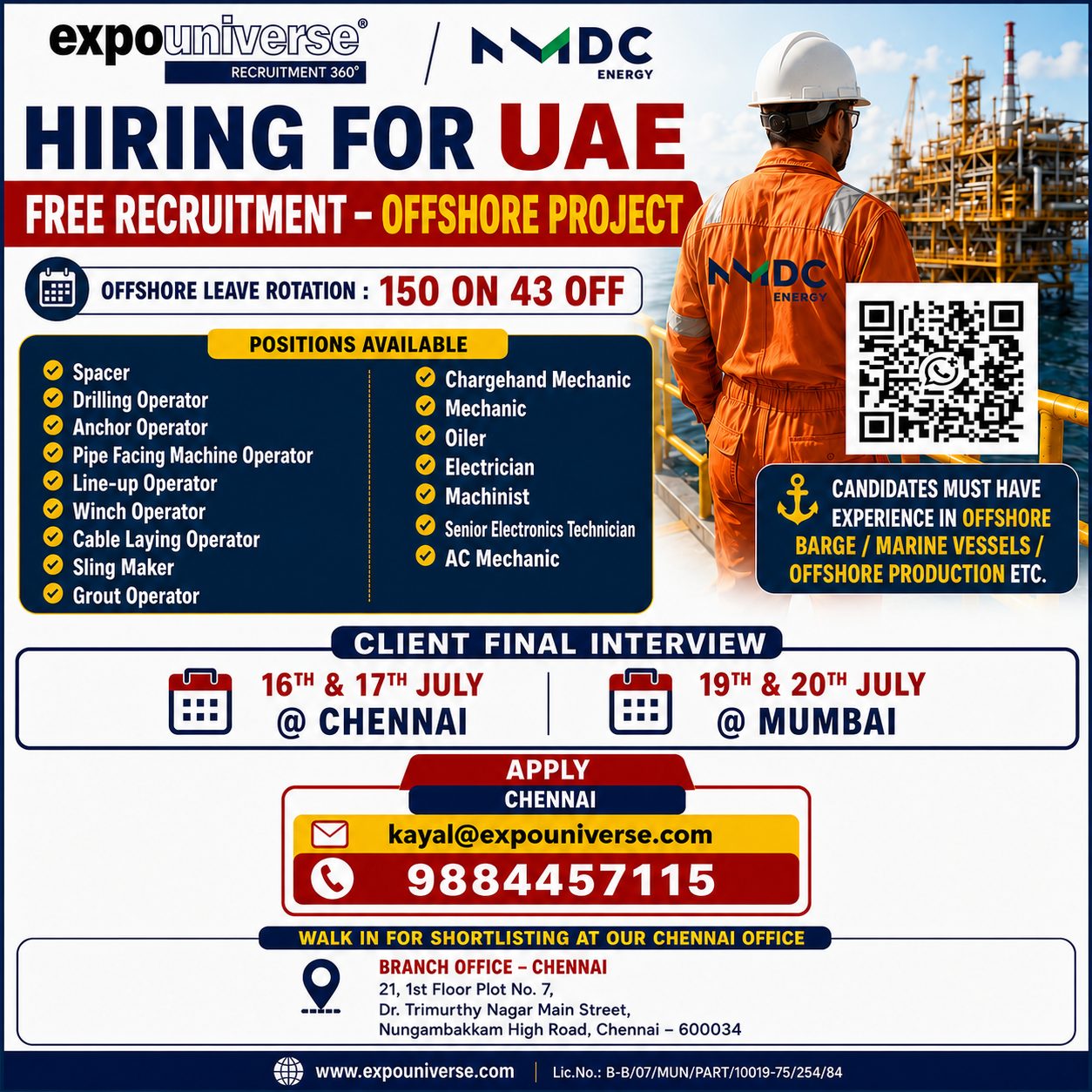 Client Interview for Offshore Project - UAE — EXPO UNIVERSE, UAE, UAE