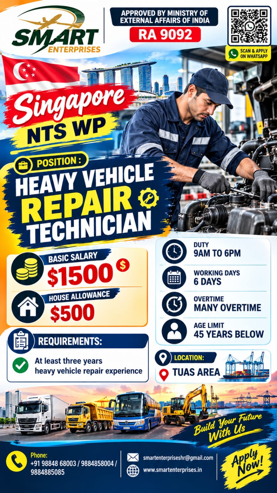 Heavy Vehicle Repair Technician