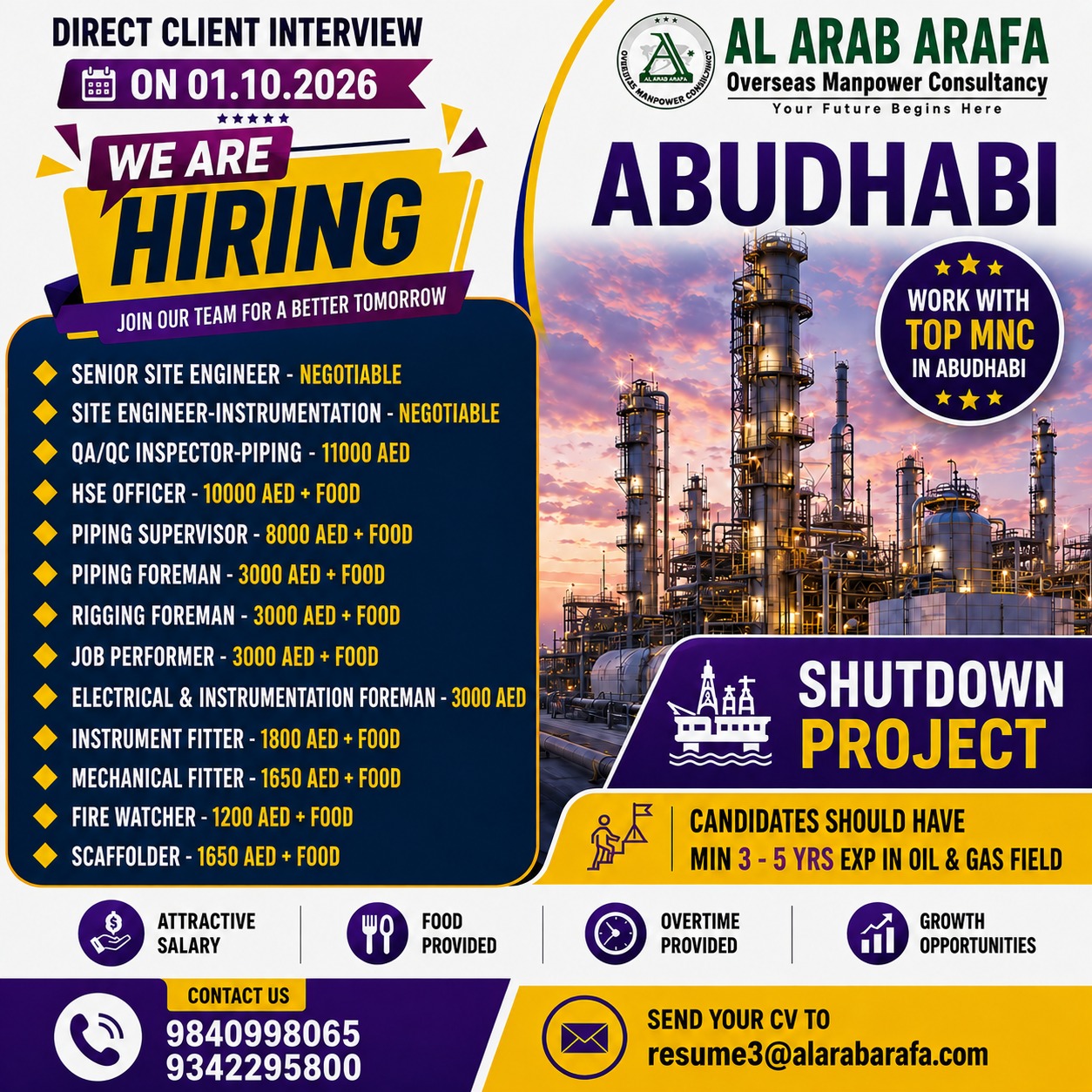DIRECT CLIENT INTERVIEW
