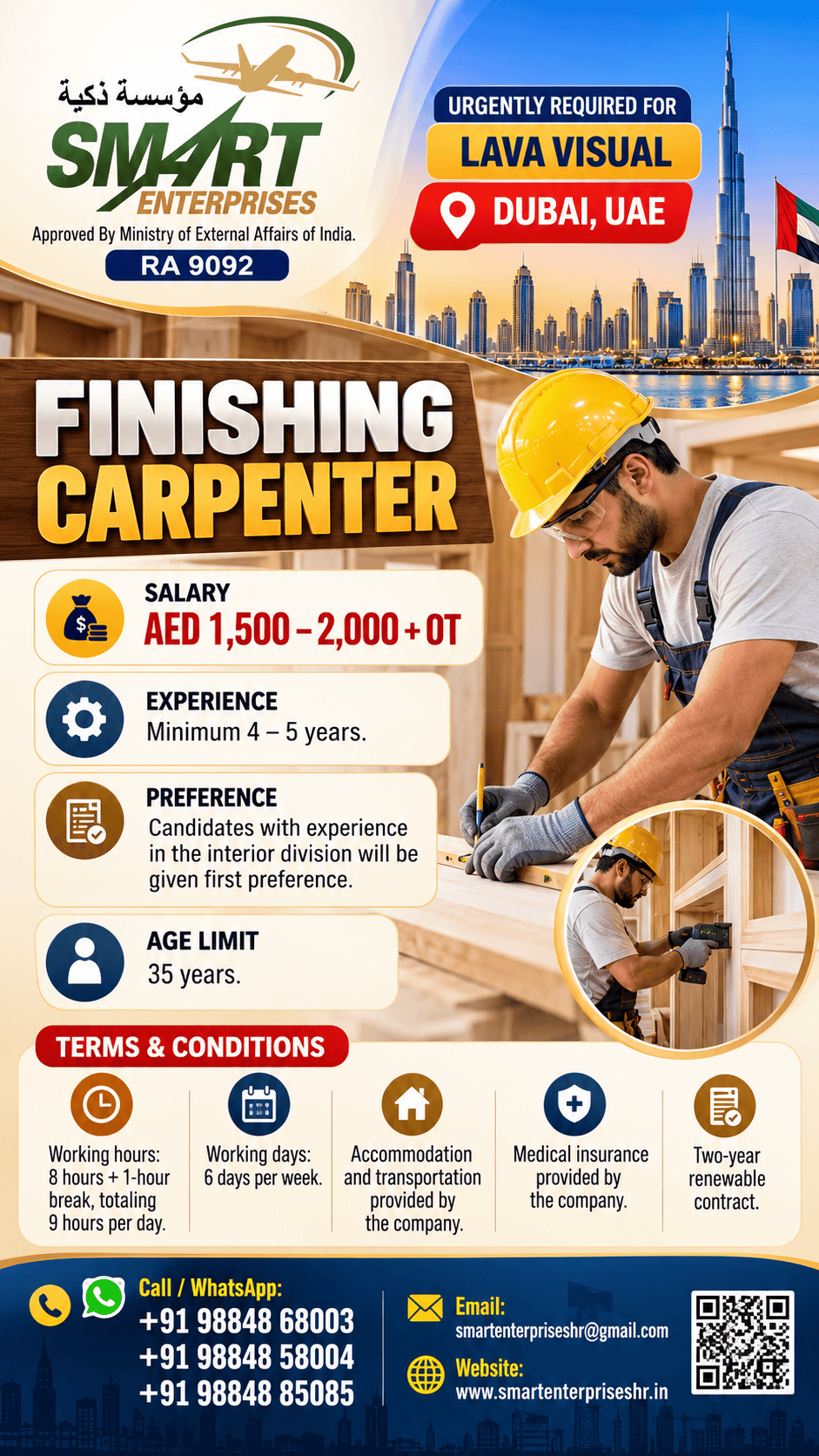 FINISHING CARPENTER