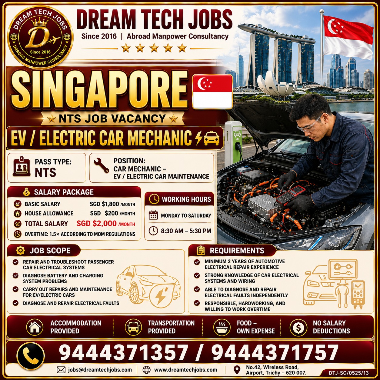 EV / Electric Car Mechanic