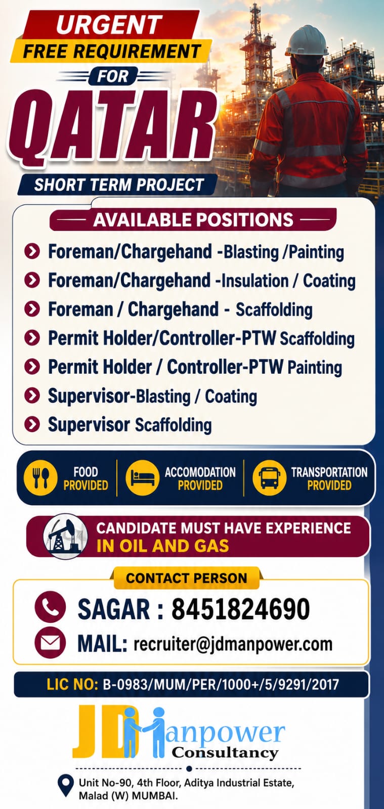 Short Term Project - Qatar Oil and Gas