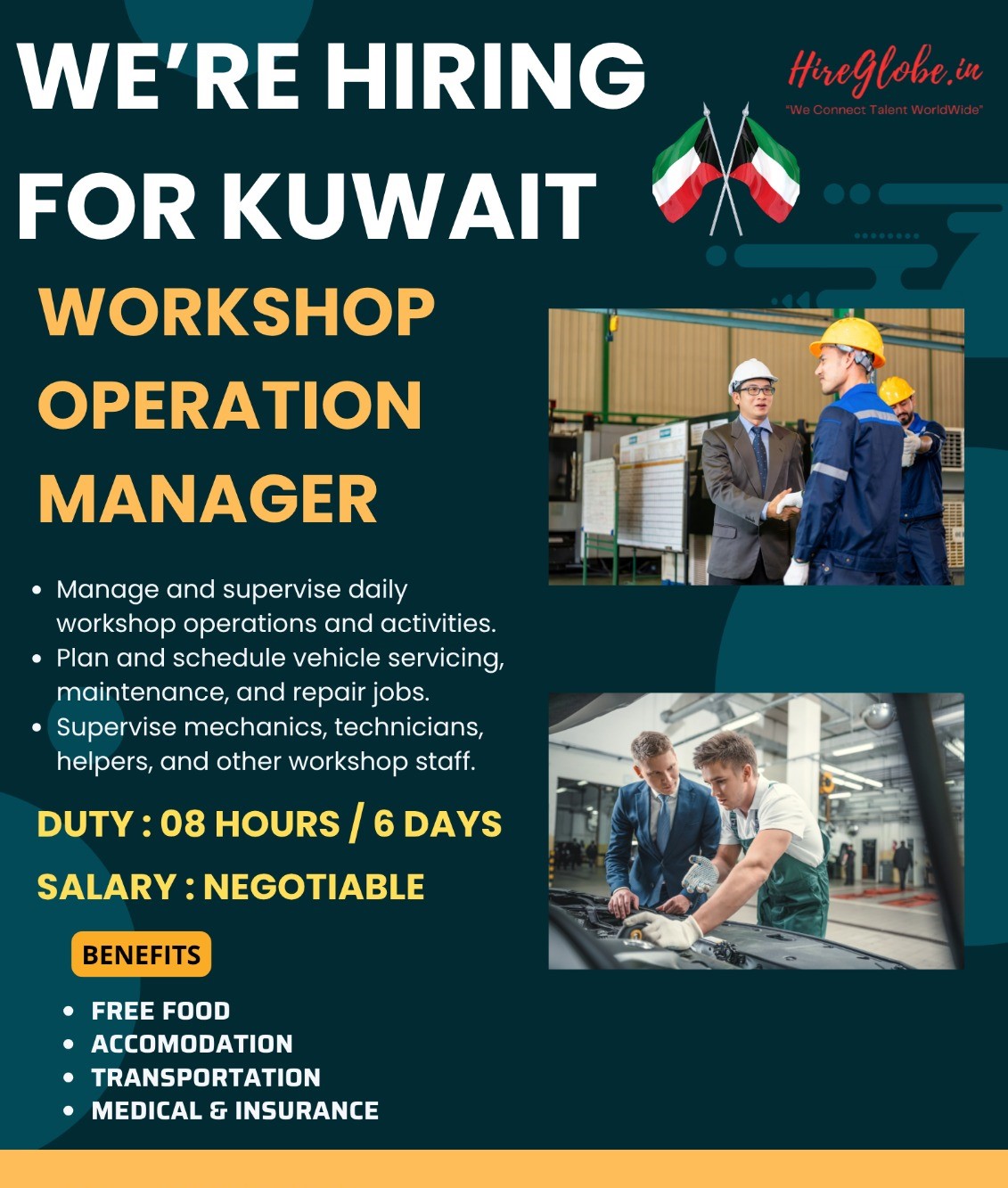 Workshop Operation Manager