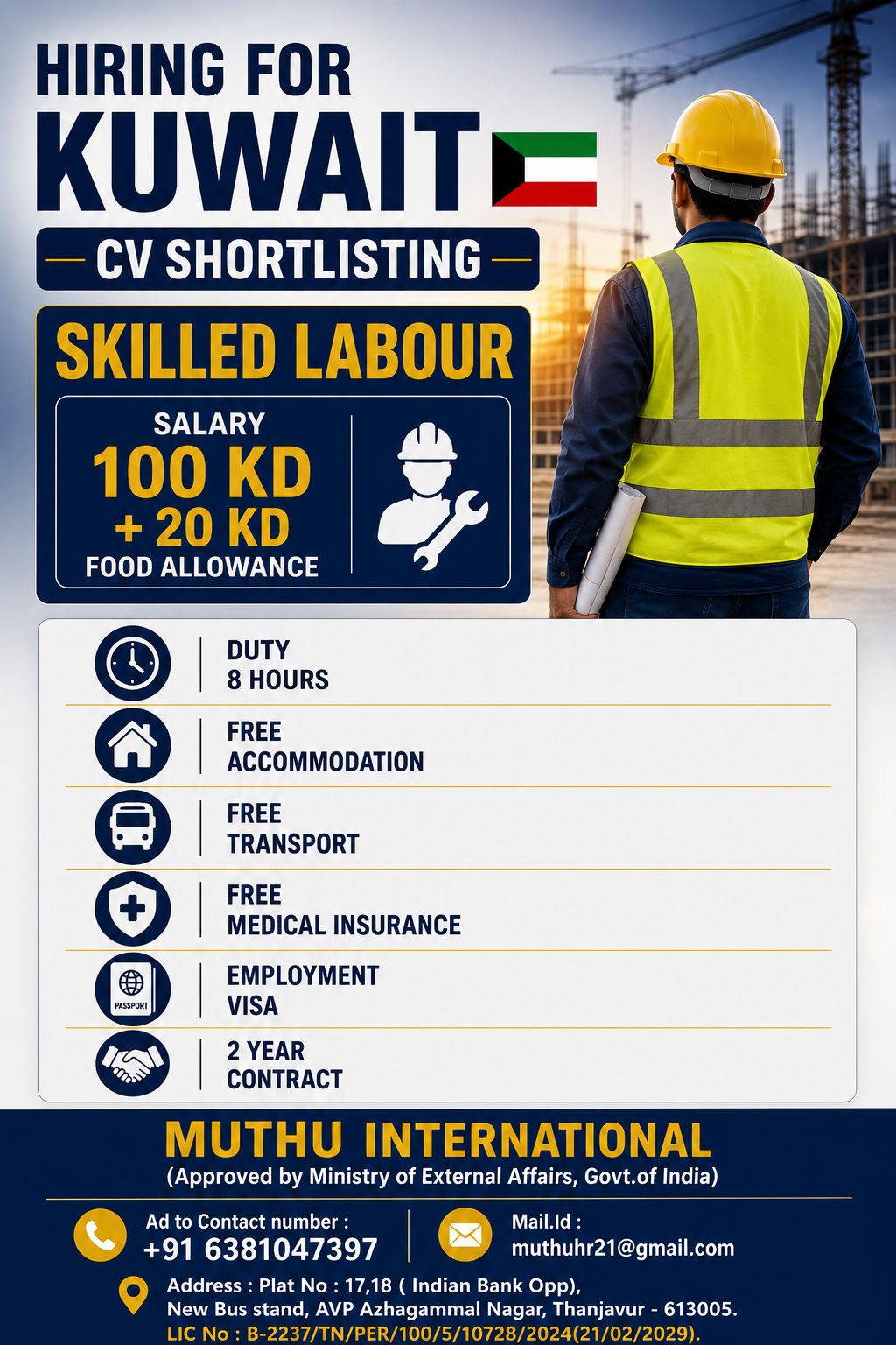 Skilled Labour...