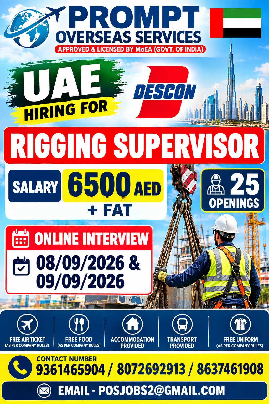 RIGGING SUPERVISOR