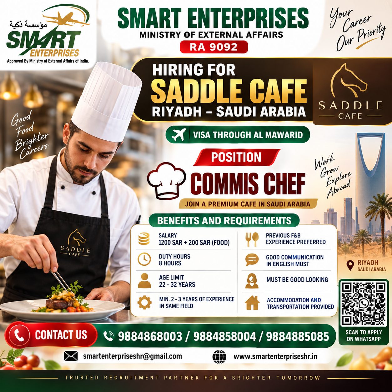COMMIS CHEF