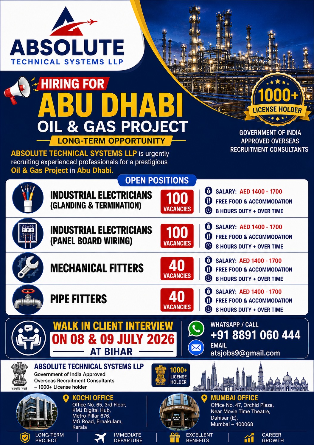 Oil & Gas Project — Absolute Technical Systems LLP, UAE