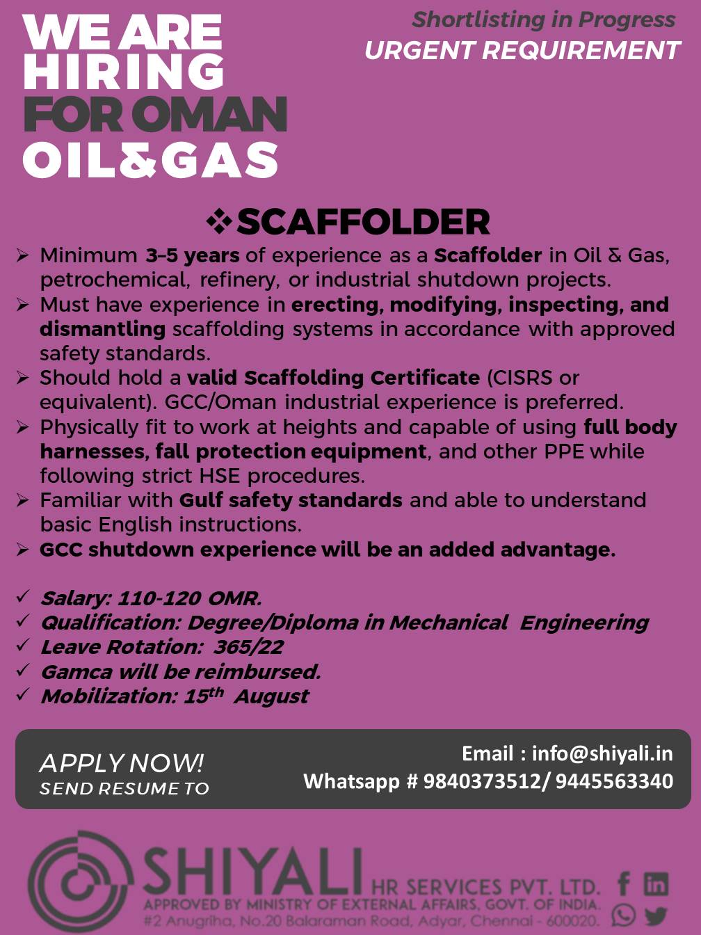 Scaffolder