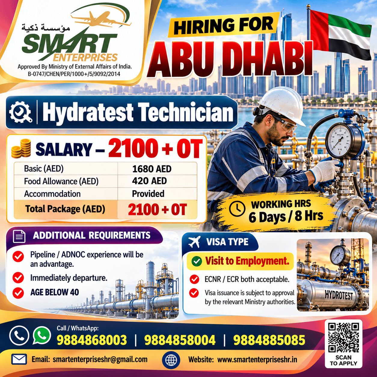 HYDROTEST TECHNICIAN