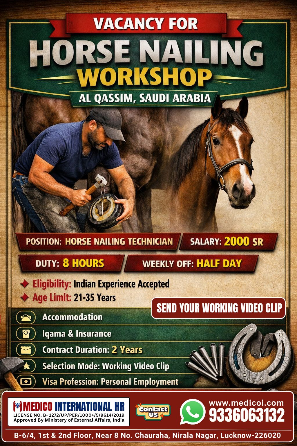 Horse Nailing Workshop