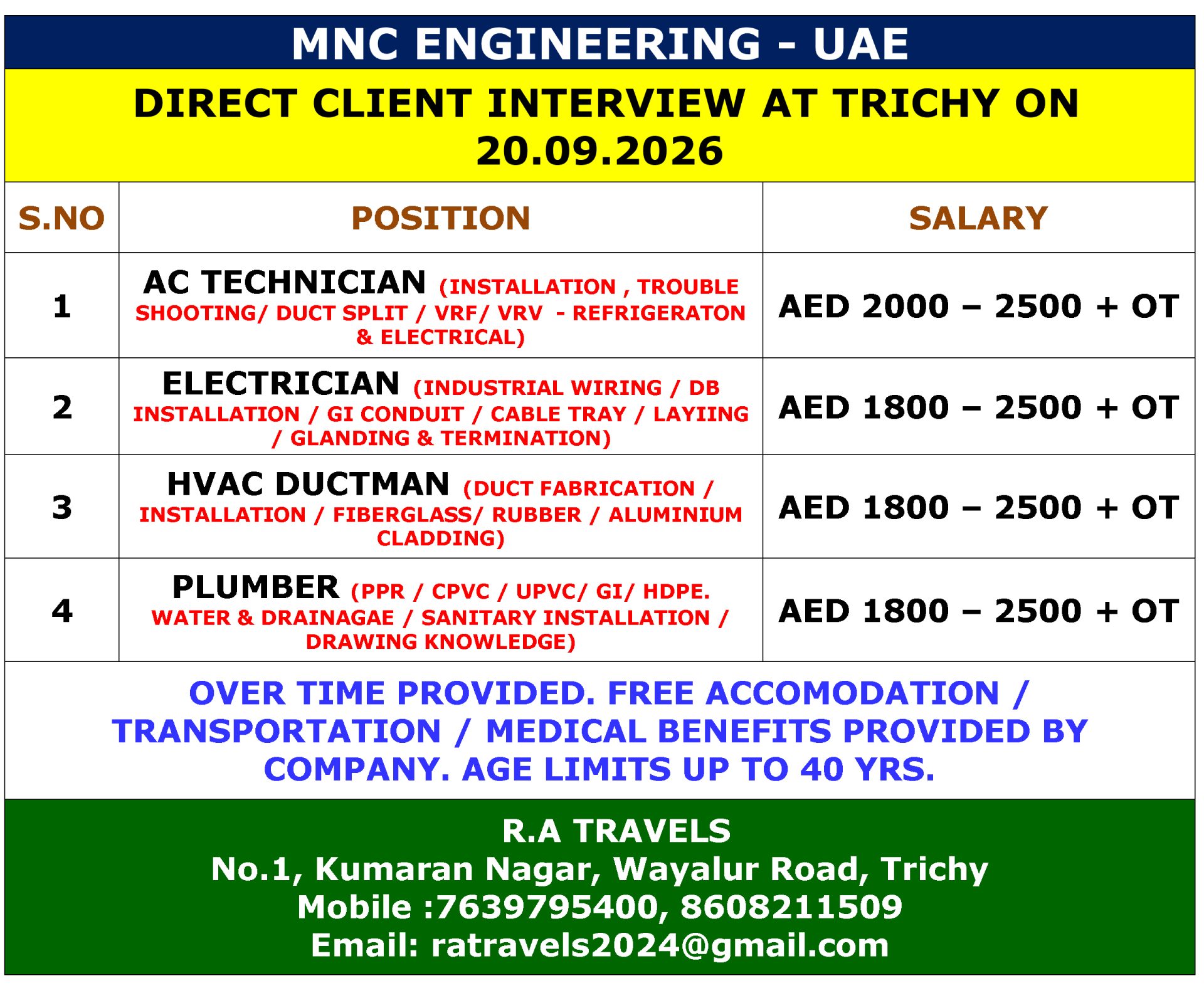MNC ENGINEERING - UAE