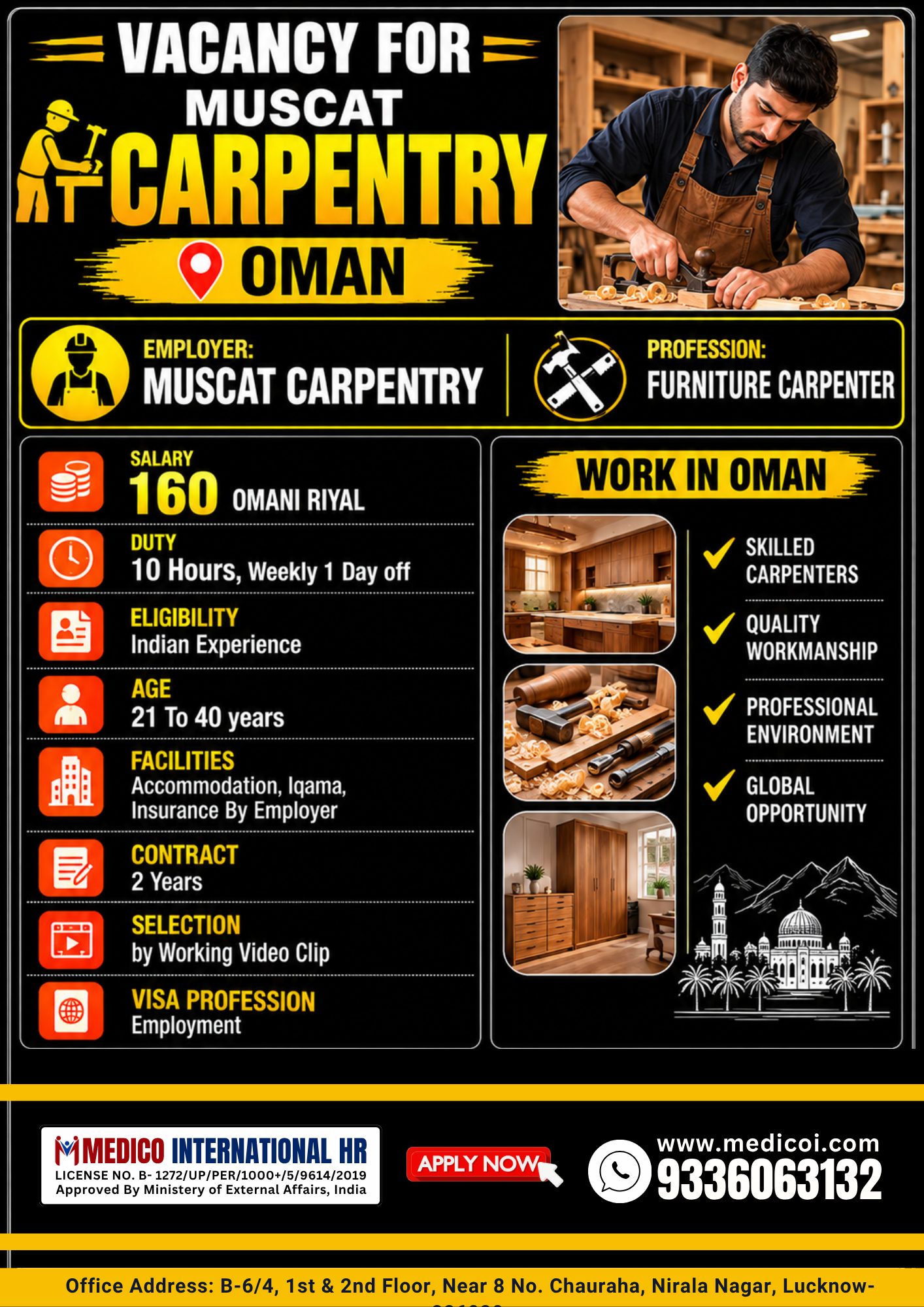 Furniture Carpenter