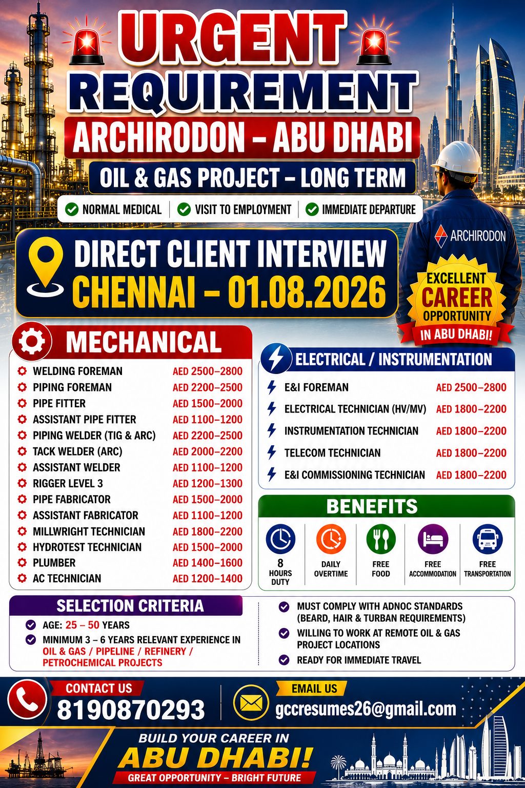 Oil & Gas Project - Long Term