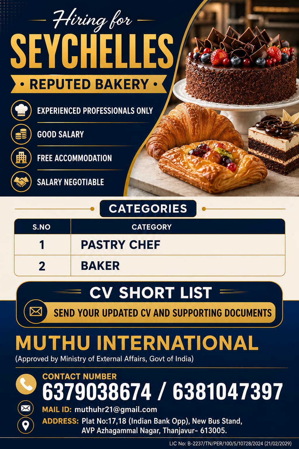 Pastry chef