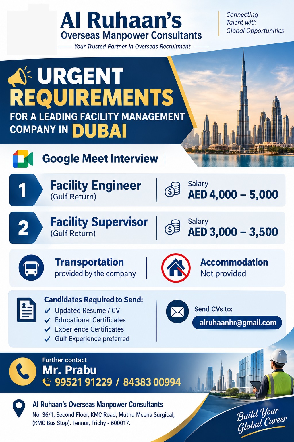 Facility Management - Dubai