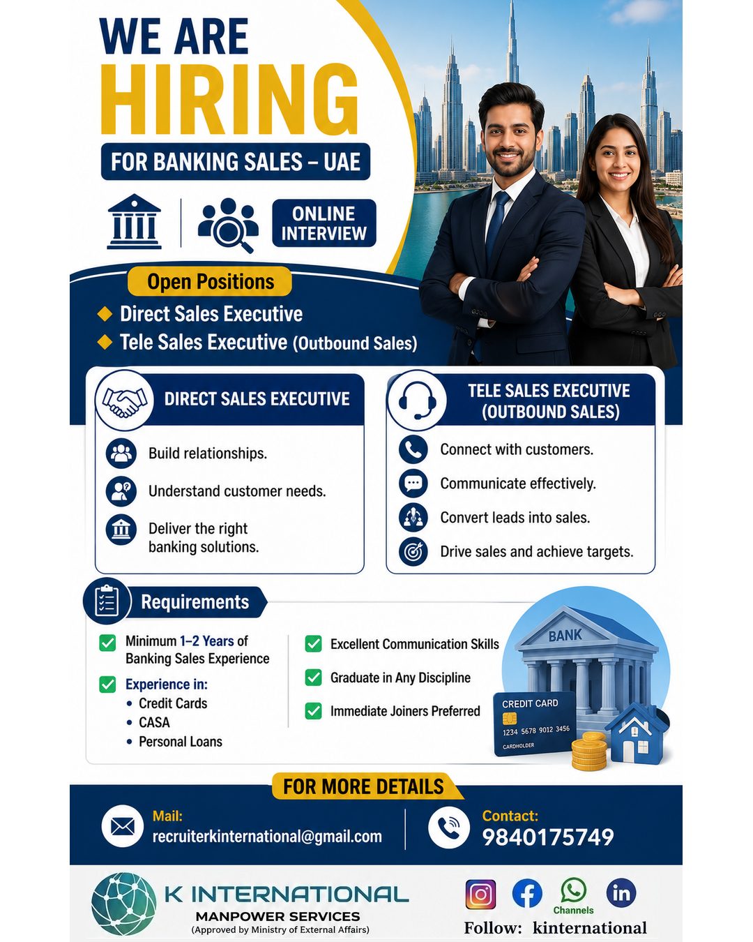Banking Sales Executive