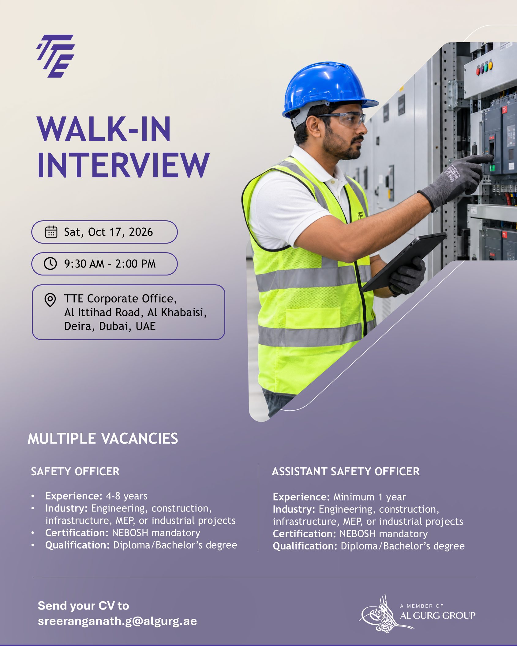 Walk-In Interview