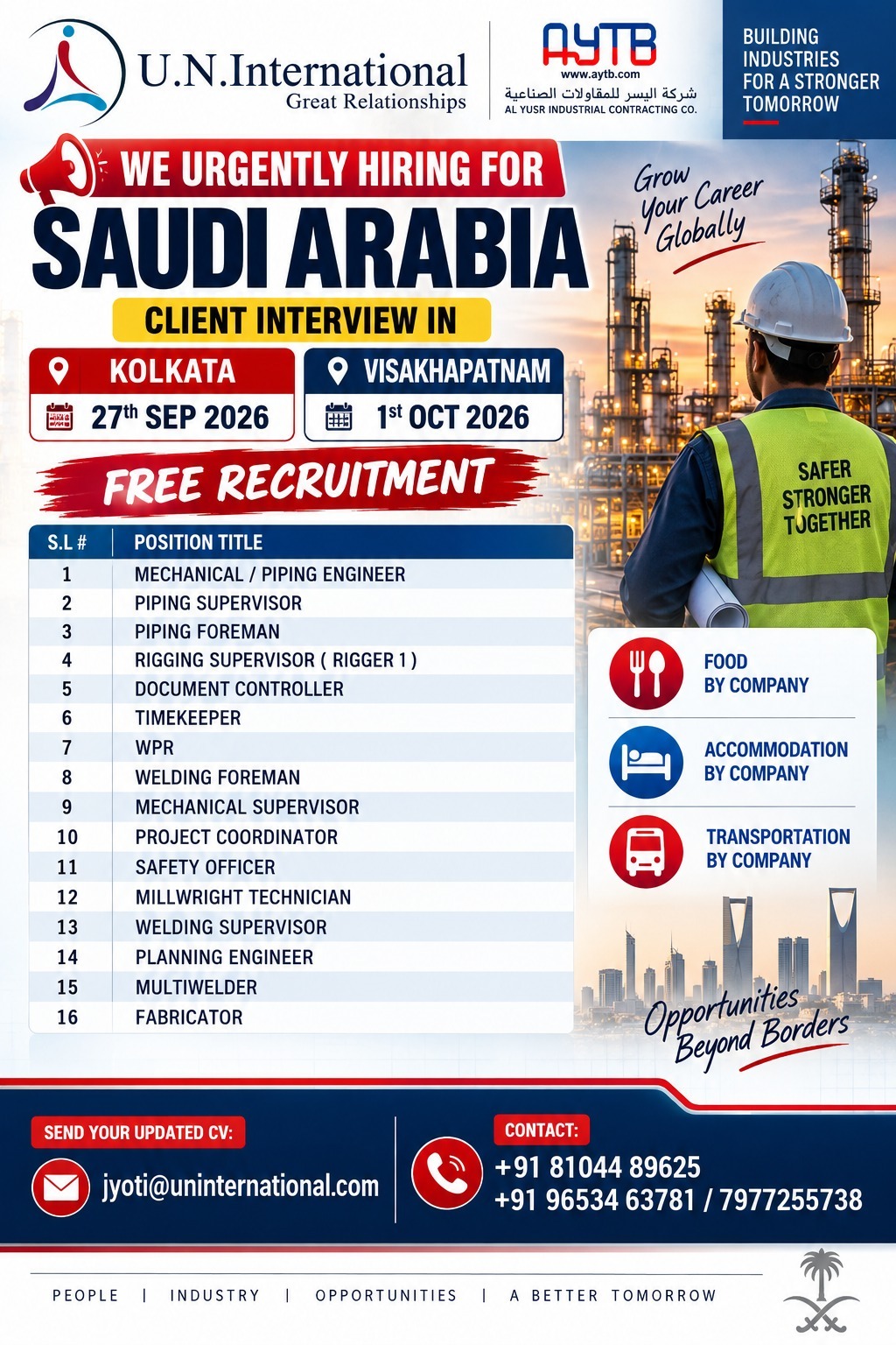 Client Interview — U N International, Saudi Arabia, Saudi Arabia