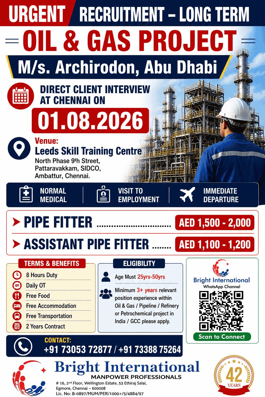 FREE REQUIREMENT - LONG TERM