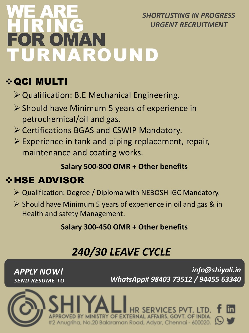 Oman Turnaround