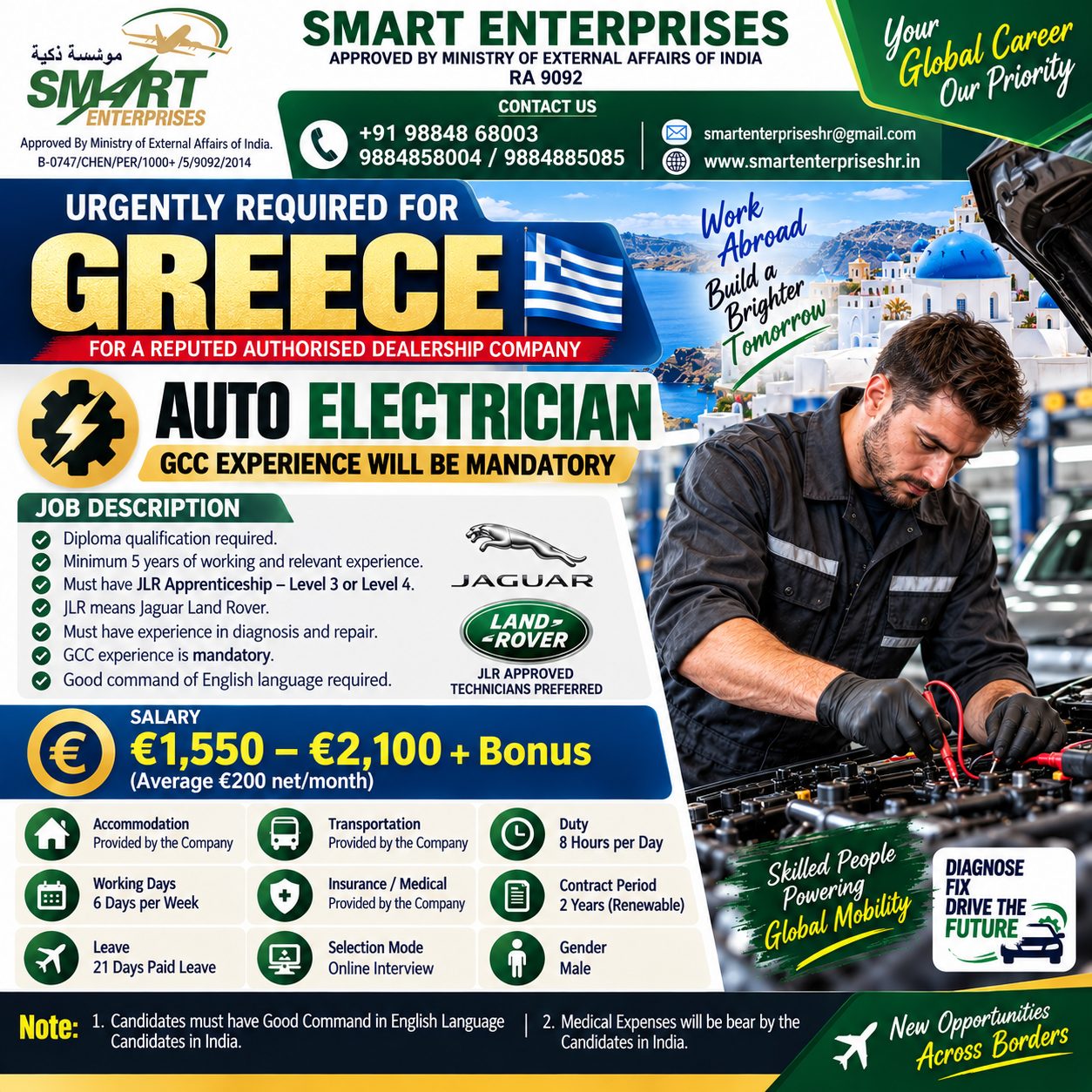 AUTO ELECTRICIAN GREECE