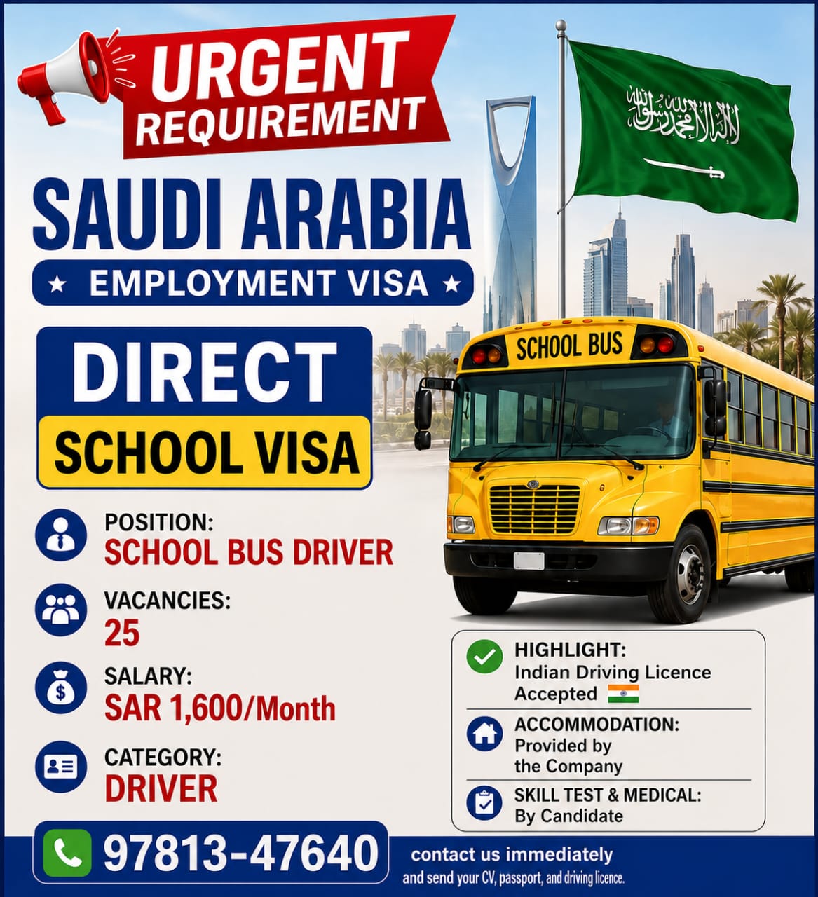 BUS DRIVER — Gulf Travel Agency, SAUDI ARBIA, SAUDI ARBIA