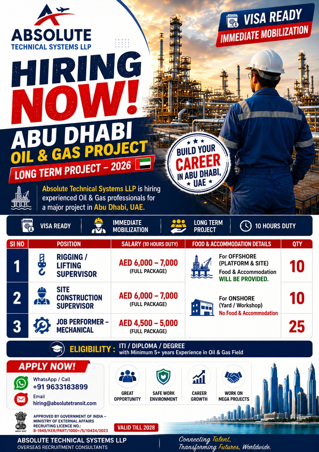 Abu Dhabi Oil & Gas Project - Long Term Project 2026