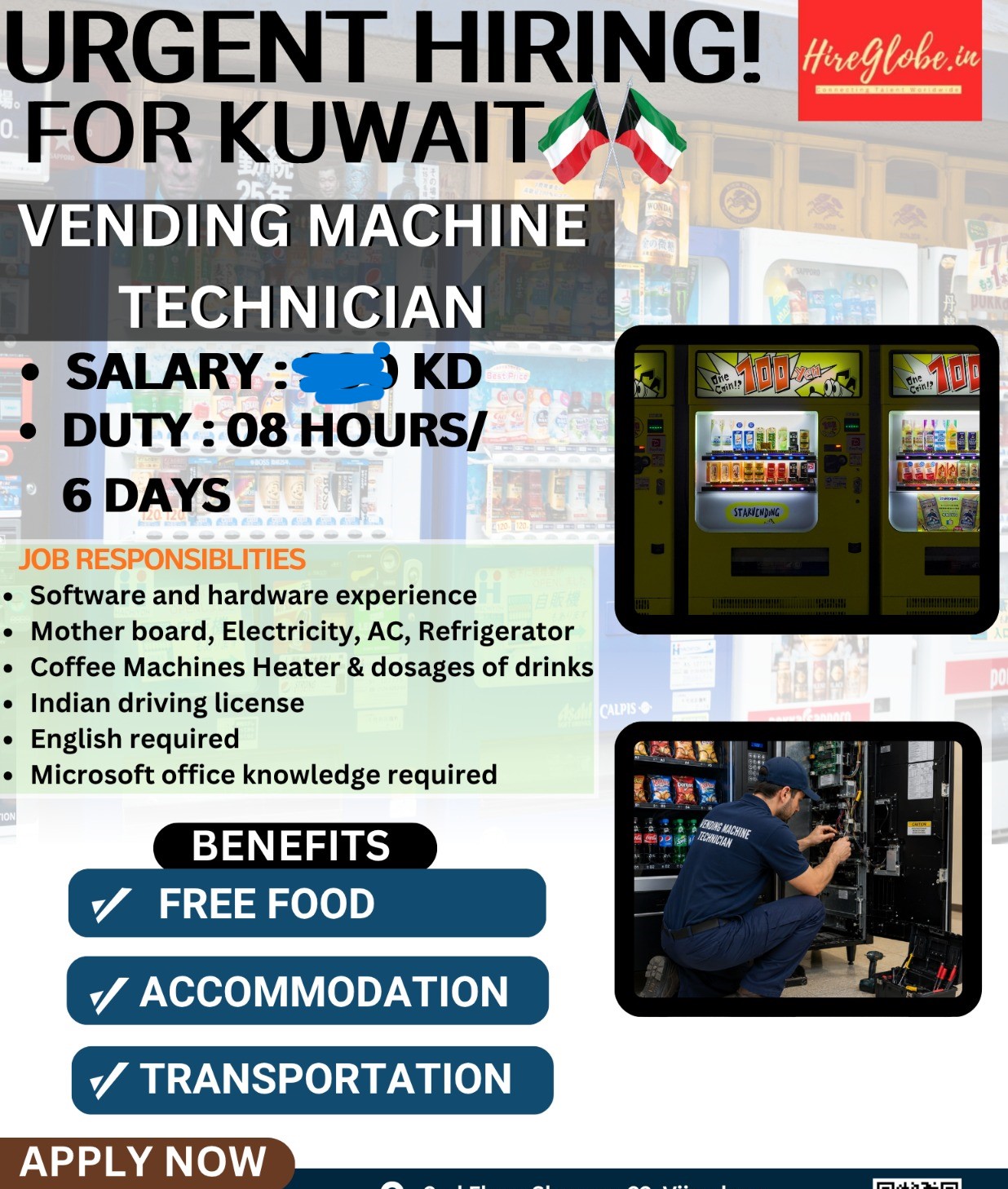 Vending Machine Technician