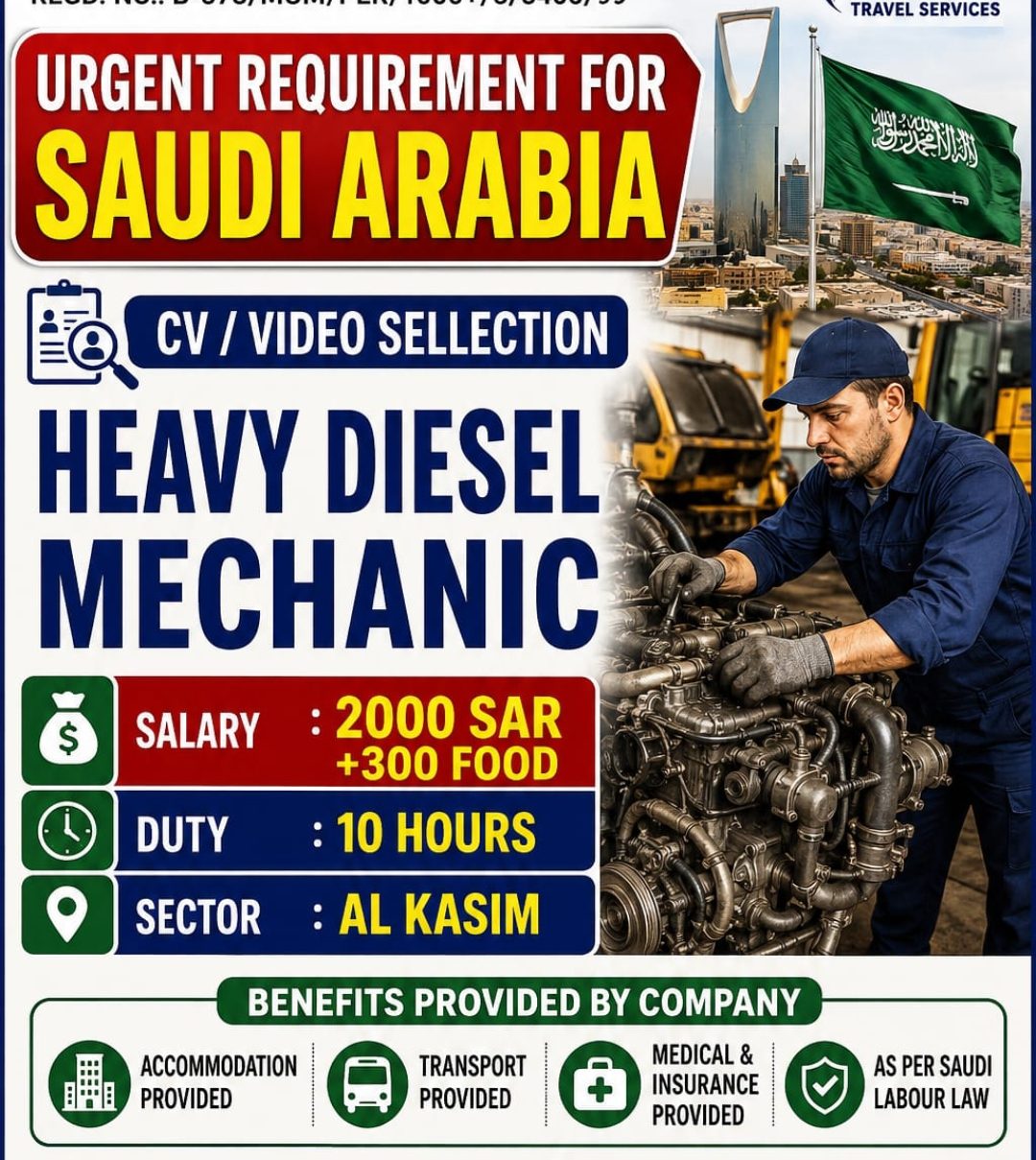 Heavy Diesel Mechanic