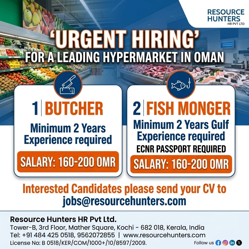 BUTCHER/FISH MONGER