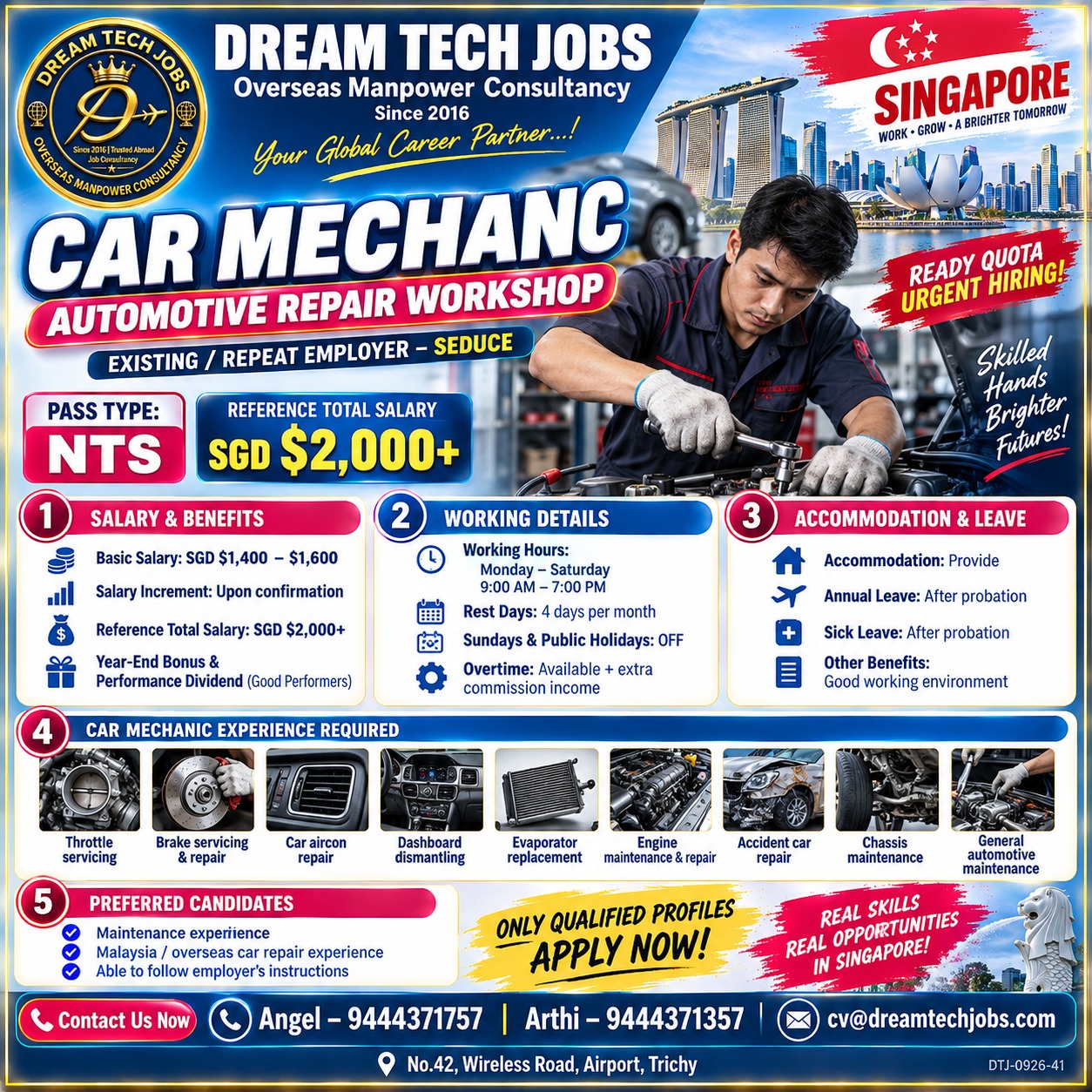 Car Mechanic - Automotive Repair Workshop