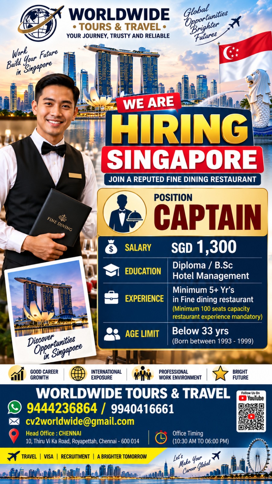 Captain - Fine Dining Restaurant