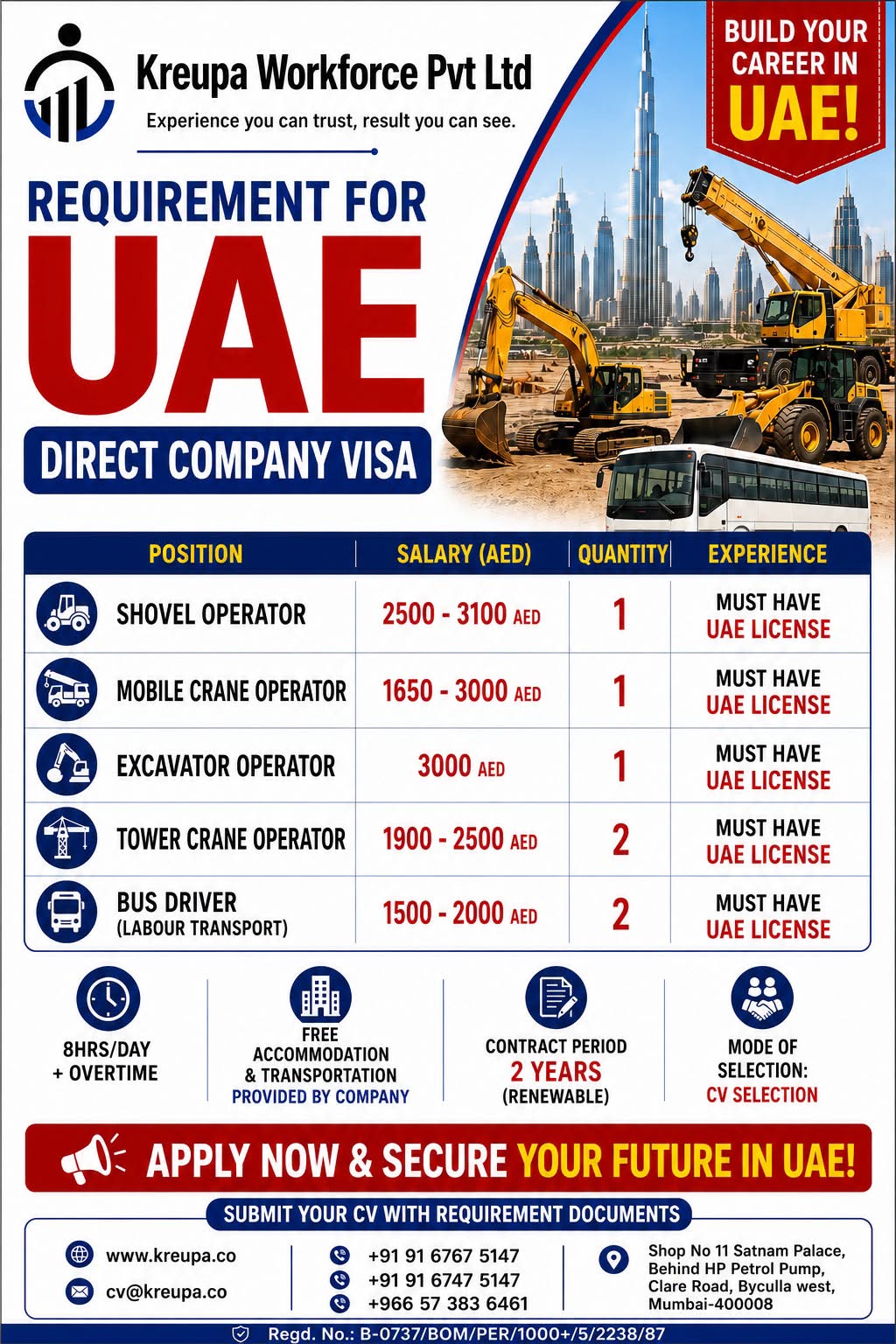 Operator for UAE