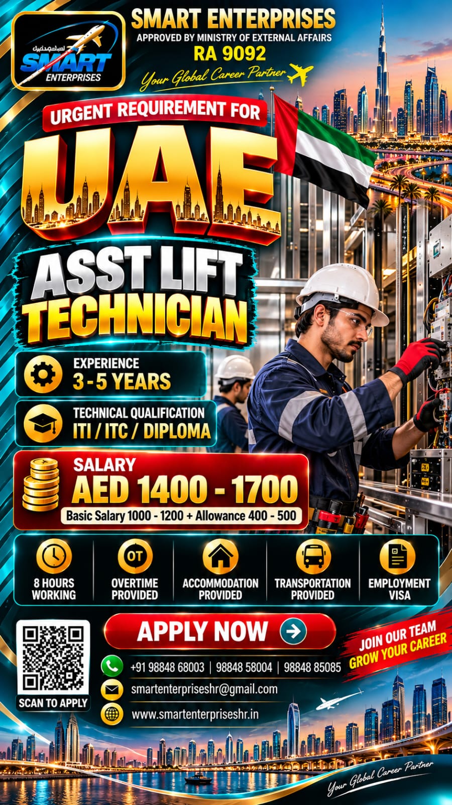 ASSISTANT LIFT TECHNICIAN