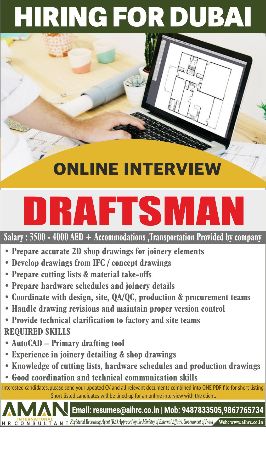 Draftsman