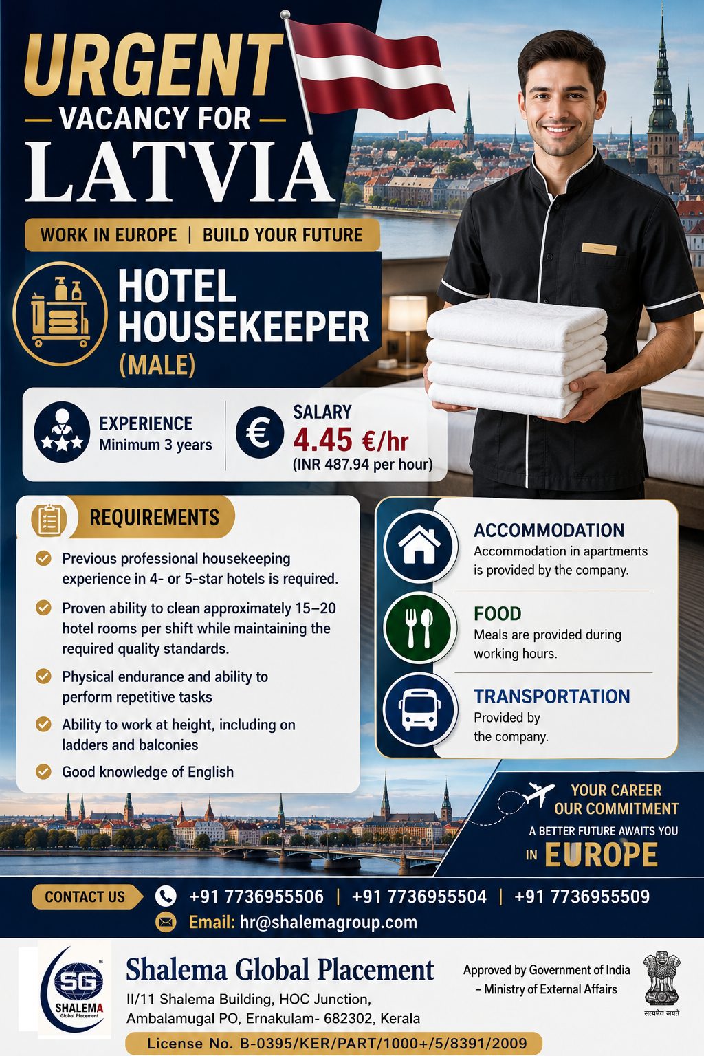 HOUSEKEEPING JOB VACANCY