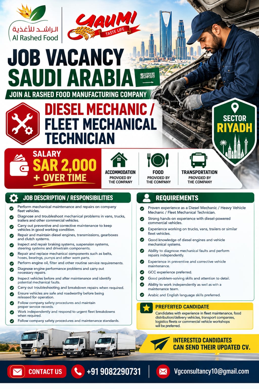 Diesel Mechanic / Fleet Mechanical Technician