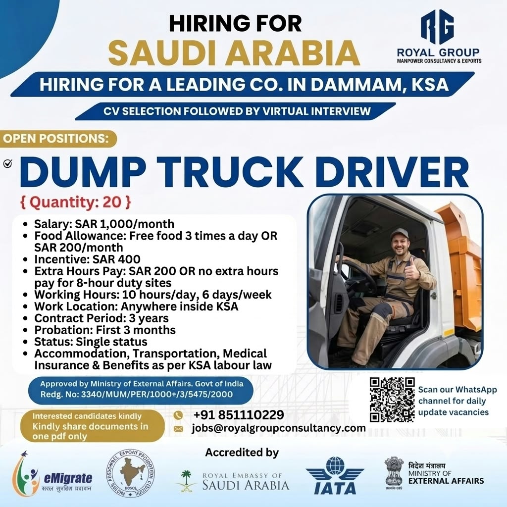 Dump Truck Driver