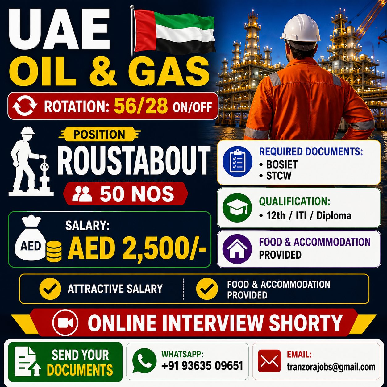 OFFSHORE JOBS - UAE