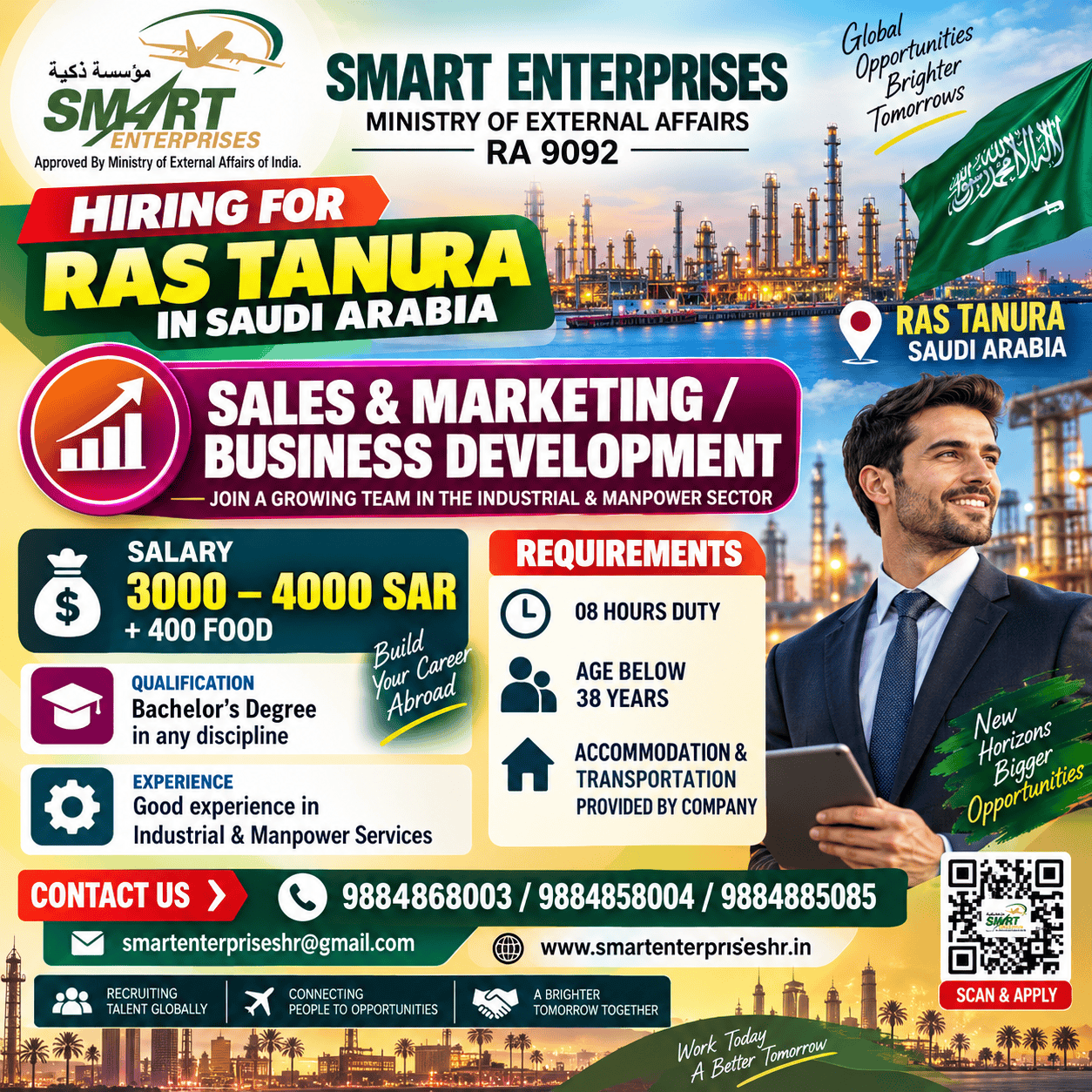SALES & MARKETING / BUSINESS DEVELOPMENT